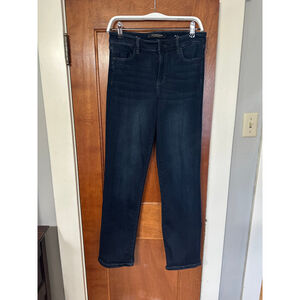Liverpool Los Angeles The Straight Jeans Women's Size 29/8 | Dark Wash Mid-Rise